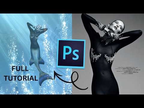 Create Mermaid in Photoshop | Jalpari in Photoshop | For Beginners | Tutorial | 2026 #zoshfinds