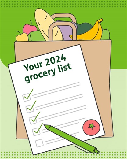 Take a bite out of your health risks in 2024 with a balanced diet and healthy eating habits. What we eat makes a difference, and as we age it's important to focus on fueling our bodies with fresh choices from every food group. Whether you're eating to lower your health risks or just trying to keep a healthy weight, your diet plays a big role in how good you feel and how healthy you are. What are some healthy eating habits you plan to adopt this year? Let us know in the comments below. #HealthyEa