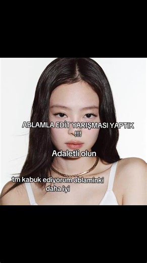 tm kabul ediyorum ablaminki daha iyi|off tm kaybettimm şablon yazmayın amp kullanıyoruz... #fyp#jennie#tutorial#tutorialedit#luvshines@LUVJENNWPᥫ᭡