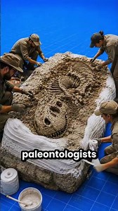 How a Dinosaur Ends Up in a Museum 🦴 #dinosaur #learning #museum