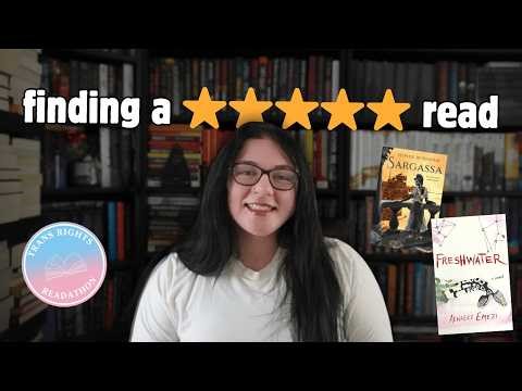 This vlog ends when I find a 5 star (or 2 or 3) 🏳️‍⚧️📚