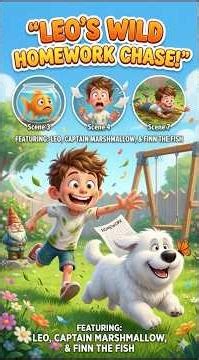 The Homework Flew Away by Seedling Stories