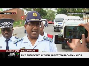 Suspected hitmen arrested in Cato Manor in Durban