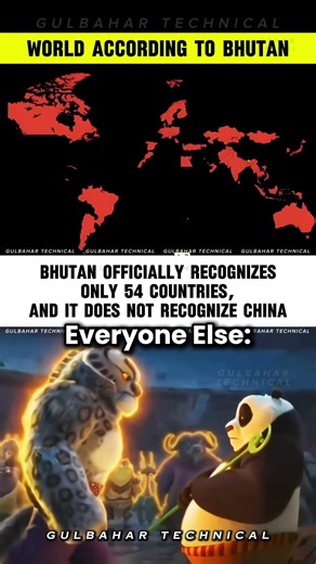 Bhutan Recognizes Just 54 Countries | But Doesn’t Recognize China or US 🤯🇧🇹