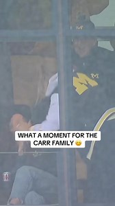 Tommy Carr first career TD and Carr family celebration