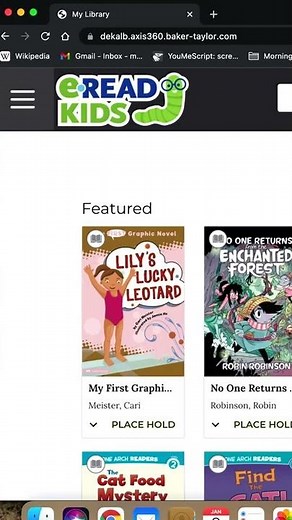 Use Your DeKalb Library Card to Access eRead Kids