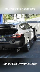 This is Ford Fiesta Evo is a 700 Hp Monster powered by a Mitsubishi 4G63 engine while also using the Lancer Evolution 4x4 transmission. With little more than 1100Kg and all the traction, this is a tremendously Loud and spectacular machine we hope to see racing again very soon... | HillClimb Monsters