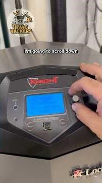 How to reset a Lochinvar service required code. #shorts #hvaclife #hvactech #boiler #hvac