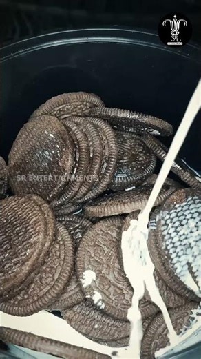 3-Ingredient Oreo Cake! tutorial #shorts