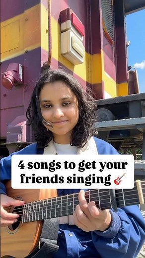 5 EASY Campfire Guitar Songs // Summer Singalong 🎸 #shorts