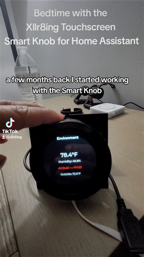 Programming the 2.1 TFT UEDX48480021-MD8OET smart knob to my home