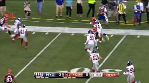 Rodney Anderson gains 12 yards on first touch