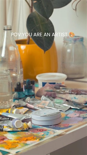 POV: You Are an Artist 🎨#artist #art #pov #painting #therapy #sketch #shorts #artlovers #artlife