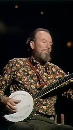 Unsinkable in his convictions, the formative folk singer Pete Seeger’s music and morals were a package deal. Inspired by Woody Guthrie's guitar, that read "This machine kills fascists," Pete Seeger inscribed his banjo with the phrase "This machine surrounds hate and forces it to surrender." 🪕 Learn more about Seeger and other musicians featured in the The Academy nominated film A Complete Unknown - like Bob Dylan, Joan Baez, and Johnny Cash - here at the Rock & Roll Hall of Fame! | Rock & Roll