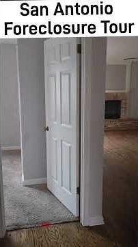 Inside a HUD Home in San Antonio – FHA $100 Down Eligible
