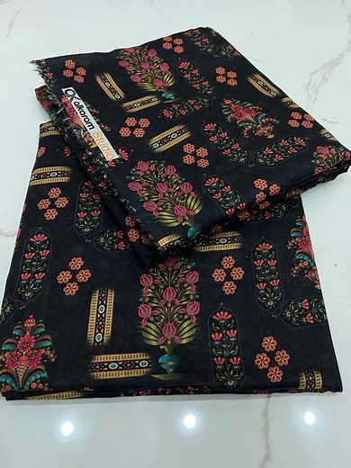 AlKaram Original Printed Lawn Dress - Rs.2000 | Fareed Collection