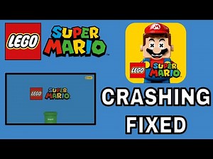 LEGO Super Mario App Crashing Quick Fix!!!