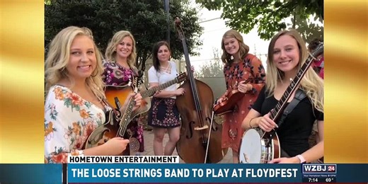 Loose Strings Band Performing At FloydFest 25 Aurora
