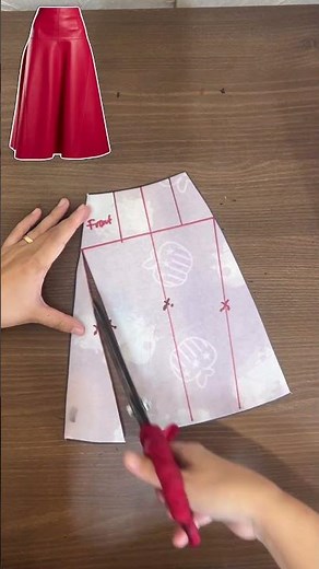 Classic A-Line Skirt Pattern Design: Standardizing Measurements and Simple Techniques#diy #sewing