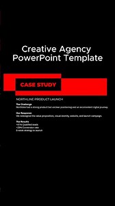 Creative Agency PowerPoint Template: Case Study #powerpoint #presentation #casestudy