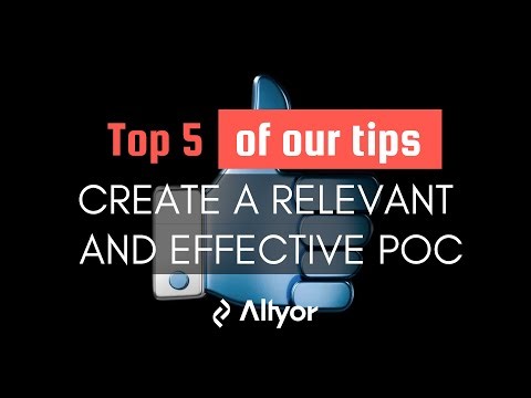 Top 5: How to create a relevant and effective POC?