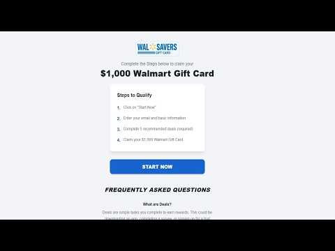 Walsaved.com $1000 Walmart Gift Card – Scam or Legit? The Truth Exposed!