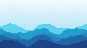 Animated blue wavy abstract background