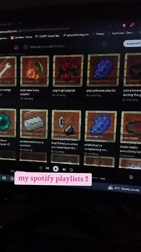 Creative Spotify Playlist Covers Inspired by Minecraft