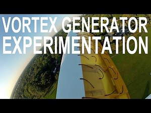 Vortex Generator Experiment on RC Plane