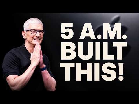 Tim Cook Woke Up at 5 AM Every Day for 15 Years — Then Built a $4 Trillion Company