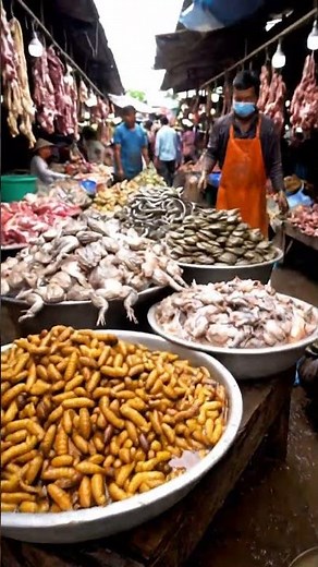 Would You Eat This? A Tour of an INSANE Exotic Food Market