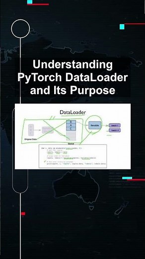 Understanding PyTorch DataLoader and Its Purpose #ai #artificialintelligence #machinelearning