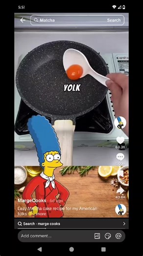 The whole family commented 🥲 #thesimpsons #whybuyanexpensivematchacake #fypシ #trending #viral