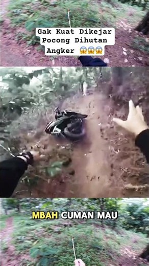 Can't Stand Being Chased by a Pocong in a Haunted Forest 😱 #fyp #horror #shorts #fyp #viralvideo ...