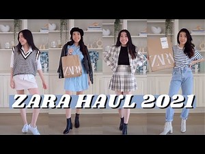 Zara Try On Haul | Spring Autumn 2021 Outfits | Jenny Zhou 周杰妮