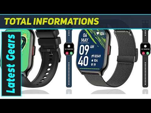 ZOSKVEE P95 Smart Watch: The Best 2-Pack Smartwatch for Calls & Health!