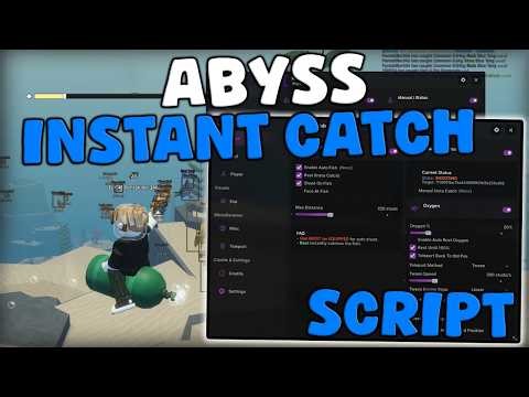 [⚓BEST] Roblox Abyss Script Instant Catch, Auto Farm & Dupe Pastebin 2026