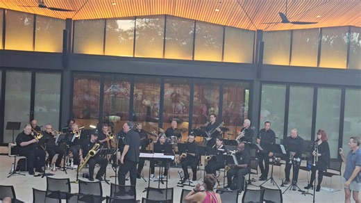 Memory Lane Dance Band is rocking it at San Antonio Botanical Garden till 10 pm tonight. #alamocityarts #makemusicdaysa | Alamo City Arts