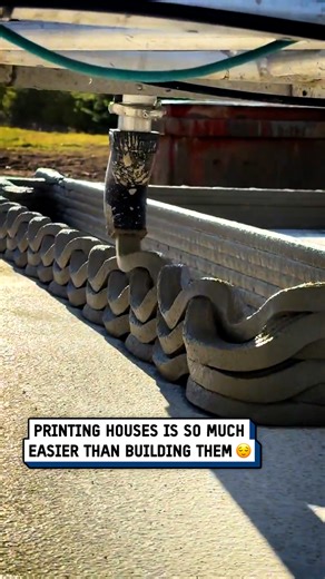 I 3D printed my new house 🏠😲 #3dprinting #construction | UNILAD Tech