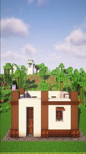 Minecraft Easy Pagoda Style House | Minecraft Timelapse #minecraft #minecraftbuilding #shorts