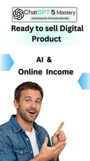 ChatGPT 5 Mastery PLR- AI based Digital Product