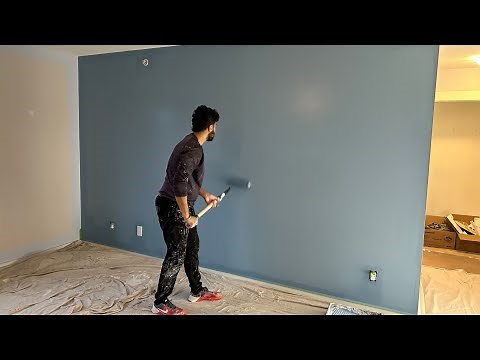 How to paint an accent walls | DIY For Beginners