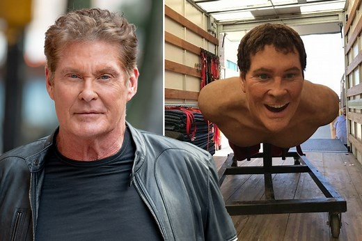 ‘SpongeBob’ movie replica of David Hasselhoff hits auction block