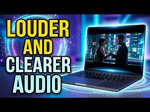 How To Make Laptop Or PC Speakers LOUDER And CLEARER