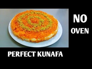 Kunafa Simple Recipe | Knafeh, Kanafah, Konafah Perfect kunafa