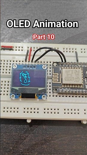 Arduino OLED Animation – Part 10 || Arduino project #arduino #electronics