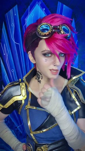 VI Sweet Sweet Sweet #arcane #leagueoflegends #cosplay #caitlyn #vi #vicosplay #arcane2 #аркейн