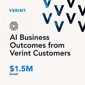 AI business outcomes from real customers using Verint IVA 🏆 A healthcare brand automated evaluation of 100% of interactions, increasing supervisor capacity by 33%. See how your business can generate AI Outcomes, Now. ➡️ https://lnkd.in/gBTAng8x | Verint