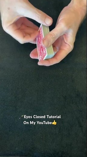 Magic Card Trick Tutorial - Eyes Closed
