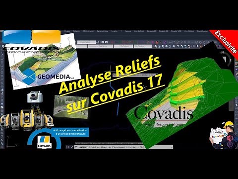 Astuces Covadis 17 : Menue Analyse Relief du Terrain (Paramètrage)